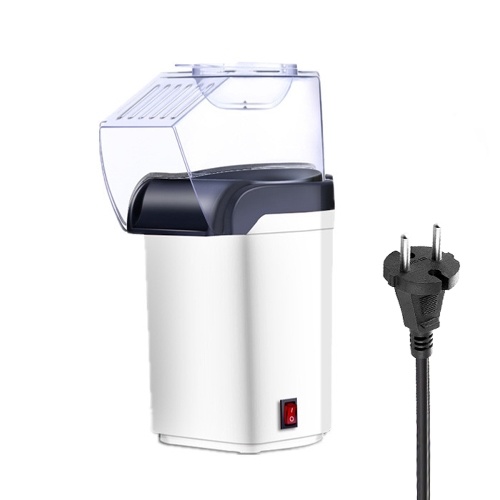 

Household Kitchen Mini Electric Hot Air Popcorn Poppers Machine with Measuring Cup Practical Electric Popcorn Machine DIY Popcorn Machine for Home Party Movie Kids