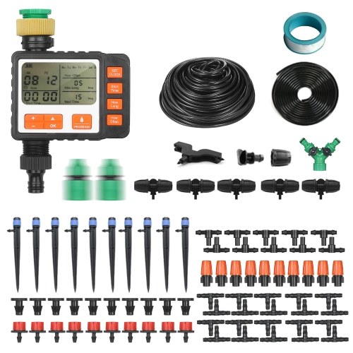 Controlador de sistema de riego Digital, grifo de agua, manguera, temporizador, BXJ-009, Kit de riego por goteo