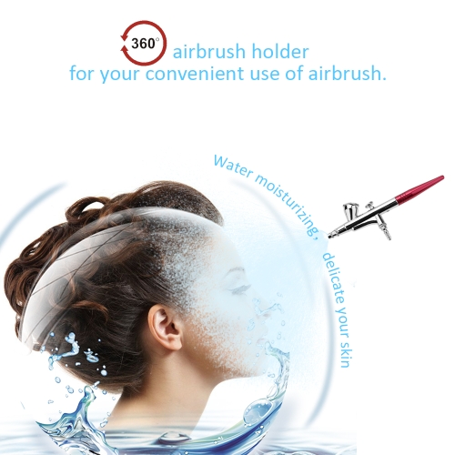 

Dual Action Airbrush Air Compressor Kit Air Pump for Art Painting Tattoo Craft Cake Spray Pen Tool Set