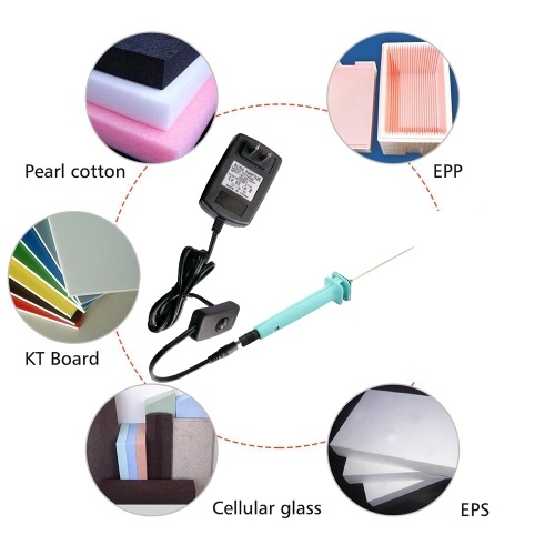 

10cm Styrofoam Cutter Craft Hot Wax Cut Pen Pearl Wool KT Board Cutting Machine