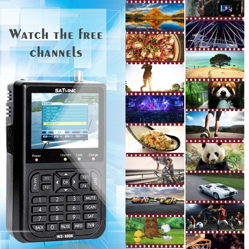 Satlink Ws6908 Digital Satellite Signal Finder Meter huismerk kopen in de aanbieding