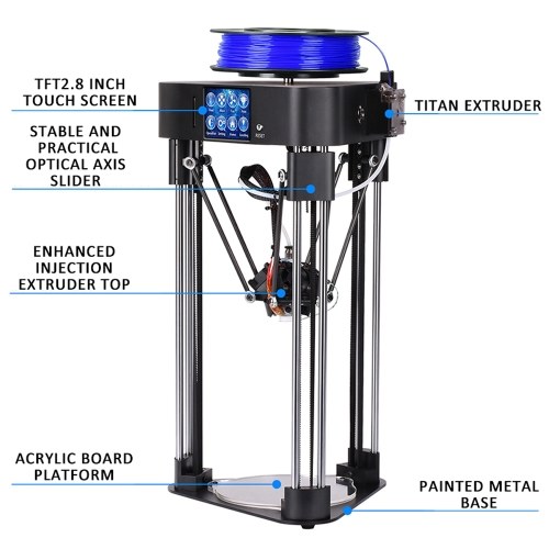 

High Precision Touch Screen 3D Printer Home Mini Desktop 3D Printer