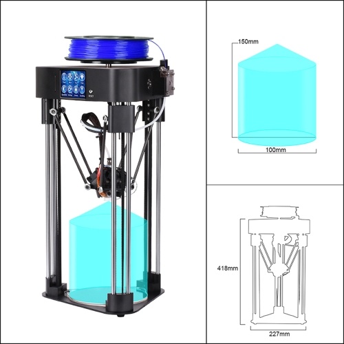High Precision Touch Screen 3D Printer Home Mini Desktop 3D Printer