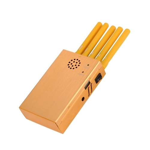 

Handheld Lightweight Portable Car Blockers Five Channel Positioning Blocker Cell Phones Satellite Signal Interceptors Anti-Tracer