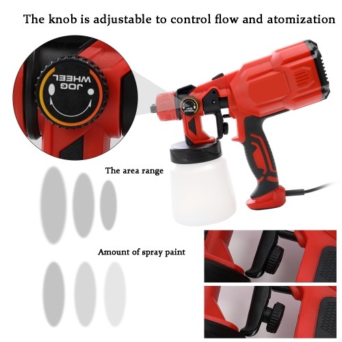 

Handheld Multifunctional Split Type Electric Paint Spray Machine Sprayer with Spray Width Adjustment Household and Industry Tools