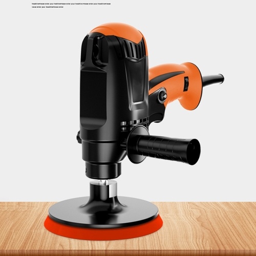980W Multifunctional Six Gears Adjustable Speed Car Electric Polisher Waxing Machine Automobile Furniture Polishing Tool 