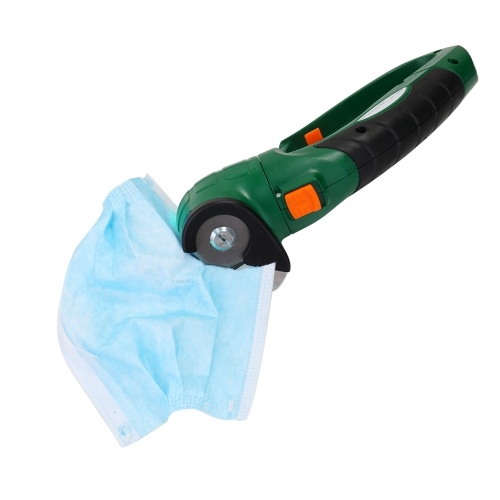

3.6V Multifunctional Cordless Electric Cutter Power Tools Cloth Cutting Tools Compact Electrical Scissors for Fabric Carpet with 180 Degrees Rotatable Cutterhead