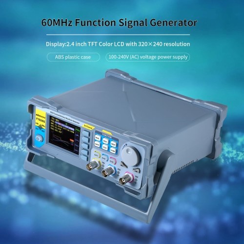 

KKmoon 60MHz Function Signal Generator High Precision Digital DDS Three-channel Function Signal/Arbitrary Waveform Generator