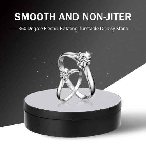 

360 Degree Electric Rotating Turntable Display Stand for Photography Video Shooting Props Jewelry Display Turntable