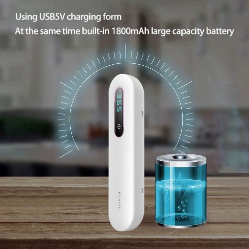 

Multifunction Purification Box UV Ozonide Double Purification Storage Box Handheld for Underwear Towel Toy Makeup Brush Mask Mobile Phone Household Cleaning Box (Built In Battery)