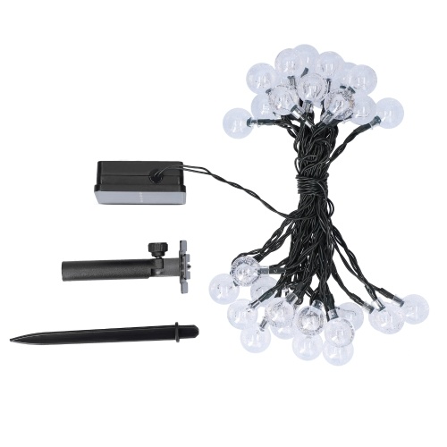 

Solar Lamp String Light LED Outdoor Waterproof String Light Outdoor Christmas Lighting Droplet Shaped Lamp String