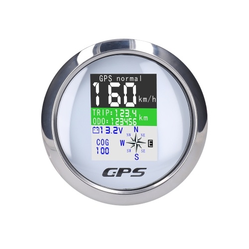 

85mm Global Position System Speedometer Odometers TFT Screen Speed Gauge For Motor Ship Truck Commercial Vehicle CX8049/CX8050