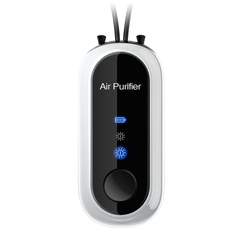 

Compact Portable Neck-hangs Negative Ion Generator Professional Air Purifier Mini Purifying Machine