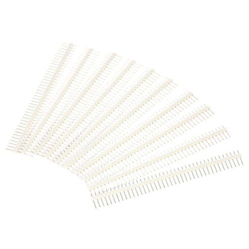 

10PCS 2.54mm 40Pin Male Single Row Pin Header Strip for Arduino DIY