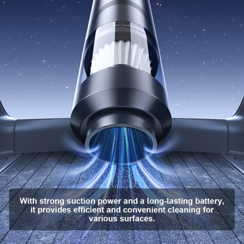 Handheld Cordless Vacuum Cleaner Air Blower 5000PA High Power Dust Buster Multifunctional Imflator Pump Support Inflation/Suction/Blowing/Vacuum for Home Office Car Cleaning 