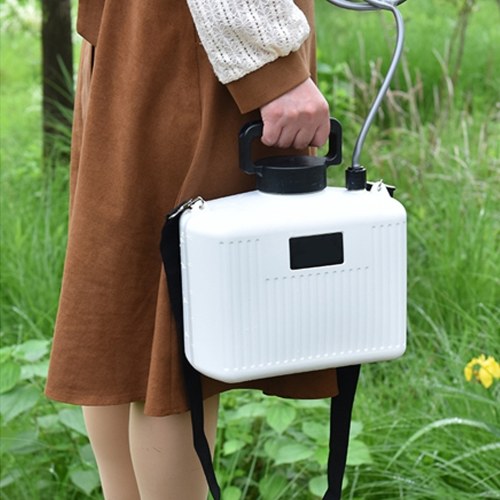 Shoulder Type Electric Gardening Sprinkler Garden Plants Watering Device Flowers Spraying Machine Telescopic Rod Length Adjustable Multifunctional Agriculture Tool 