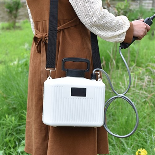 Shoulder Type Electric Gardening Sprinkler Garden Plants Watering Device Flowers Spraying Machine Telescopic Rod Length Adjustable Multifunctional Agriculture Tool 