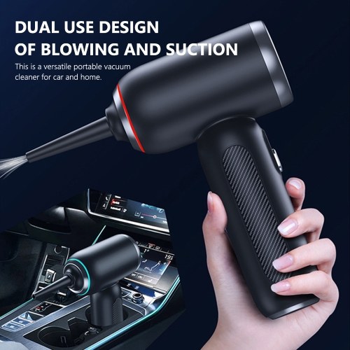 Multifunctional Car Vacuum Cleaner Portable Brushless Motor 98000rpm Vacuum Cleaner Home Cordless Dual Use Vacuum Cleaner High Power Vacuum Cleaner with LED Light 