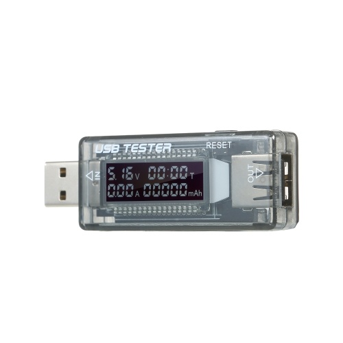 

3 in 1 USB Detector Multifunctional USB Tester Multimeter Voltage Current Capacity Monitor Meter Voltmeter Ammeter LCD Display Screen