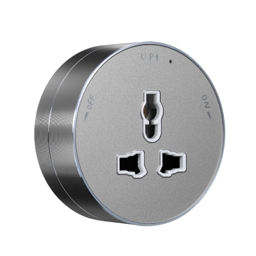 KKmoon Universal 3-Pin Track Sockets Power Sockets Adapter Power Track Socket Outlet Versatile Electric Mobile Track Socket Slidable Wall Outlet