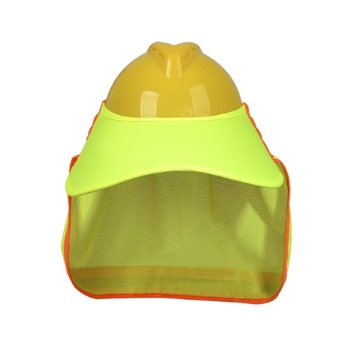 

Shade Brim with Duck Tongueis Suitable for Safety Helmet High Visibility Fluorescent Reflective Awning to Prevent High Temperature in Summer Cool Breathable