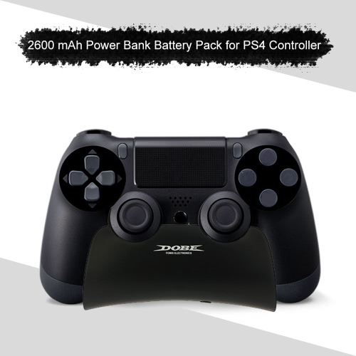 

Dobe TP4-801 2600 mAh Power Bank Battery Pack for PS4 Controller Gamepad