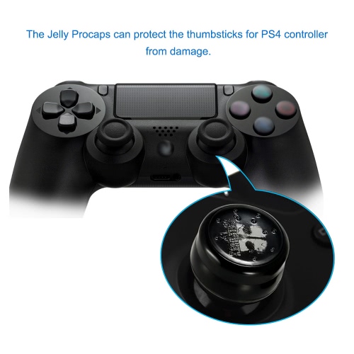 

Protective Jelly Procap Analog Thumbstick Grip Anti-slip Cover for PS4 Controller Gamepad