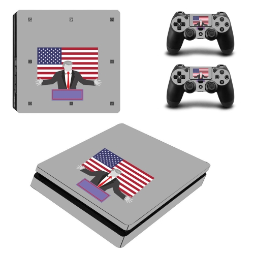 

PS4 Slim Game Machine Accessories Stickers PVC Material with Breathable No Air Bubbles