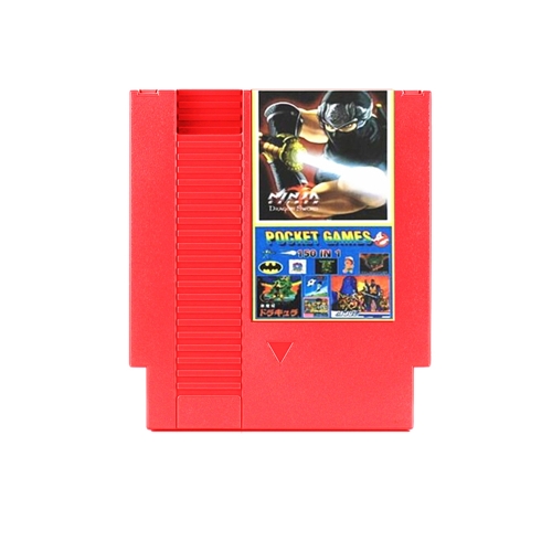 

NES 150 in 1 Video Game Card 8 Bit 72 Pin Game Card with Battery Memory Function