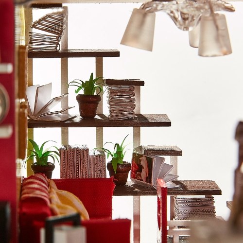 

Assemble DIY Doll House Toy Wooden Miniatura Kit