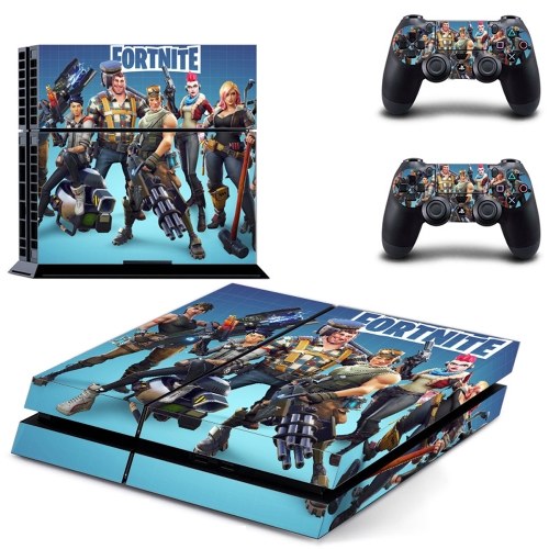 

Removable PS4 Skin Game Machine Accessories Stickers PVC Material No Air Bubbles Two Controllers Sticker