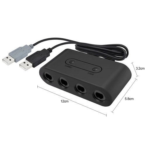 

Controller Adapter Converter with TURBO HOME Button for GameCube