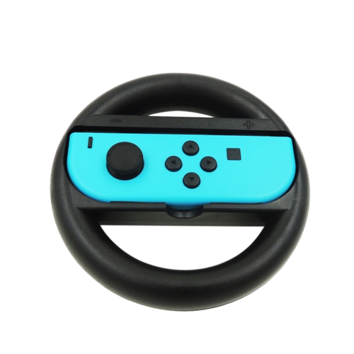 

1 pcs Steering Wheel Handle Racing Game Ergonomic Design Anti-Slip Joy-Con Grip Protective Case for Nintendo Switch Controller Bla