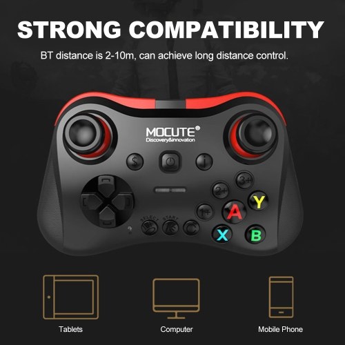 

MOCUTE-056 New Wireless Bluetooth Gamepad Game Controller Joystick Game Pad for iOS Android PC VR