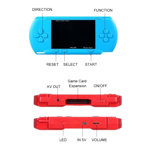 

8-Bit Handheld Game Console Portable Retro Gaming Player Machine