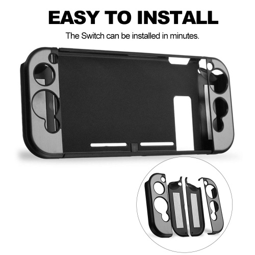 

Aluminum Hard Protective Case Cover Shell for Nintendo Switch Console with Joy-Con Controller Host Handle