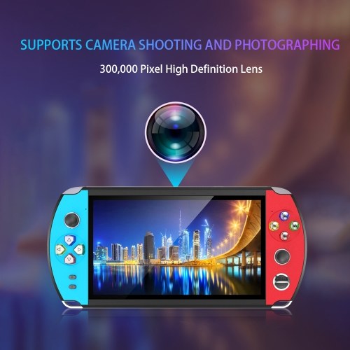 

X19 7.1-Inch Large Screen Handheld Game Player Portable Video Game Console