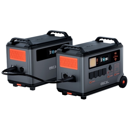 Oscal BP3600 3600Wh Zusatzakkupack, 3600Wh bis 57600Wh Akku, erweiterbare Kapazität, funktioniert mit PowerMax 3600 (kann nicht alleine verwendet werden)