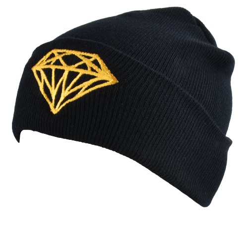 

Unisex Women Men Knitted Hat Diamond Ribbed Slouchy Baggy Casual Sport Warm Winter Kullies Beanies