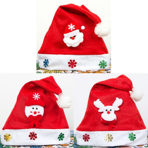 

Cheer Рождественский олень снеговик Cute Cap Hat