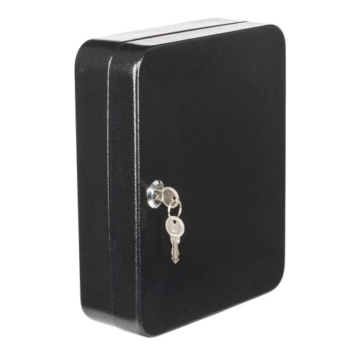 KB48 48 Key Tags Grey Wall Mount Key Metal Safe Case Cabinet Box Storage