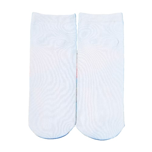 New Fashion Women Socks Cute Dog Print Low Cut Breathable Stretchy Casual Ankle Socks
