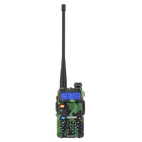 BAOFENG 1,5 "LCD 5W 136 ~ 174MHz / 400 ~ 520MHz Dualband-Walkie-Talkie mit 1-LED-Blitzlicht-Tarnfarbe