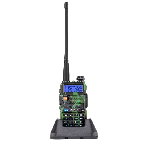 

BAOFENG 1.5" LCD 5W 136~174MHz / 400~520MHz Dual Band Walkie Talkie with 1-LED Flashlight Camouflage Color