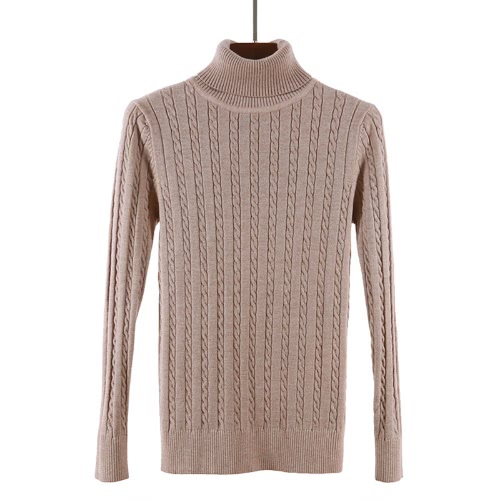 

Мода женщин Twisted Turtleneck с длинным рукавом трикотажные свитера пуловеры высокой упругой твердой тонкой нижней одежды трикотажные топы