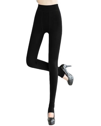 

Зимние женщины Толстые Faux Velvet Warm Slim Leggings