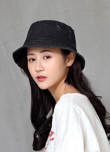 

Женщины Мужчины Бонни Ковш шляпу Джинсовый Проблемный Брим Visor Sun Shade Рыбалка Packable Летняя Cap