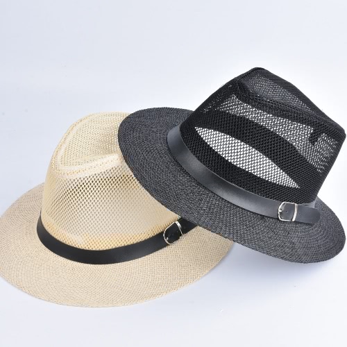 

Women Spring Summer Sum Cap Hollow Out Wide-Brim Fedora Hats Bowler Floppy Straw Caps Beach Sunhats