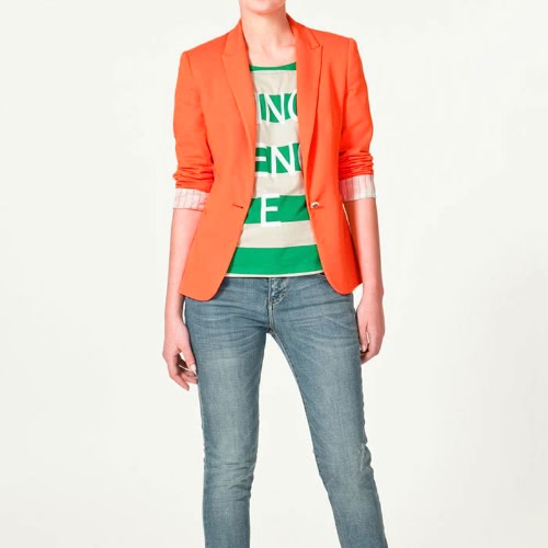 

2012 Stylish Women Blazer Jacket Coat Tunic Casual Suit Foldable Sleeve