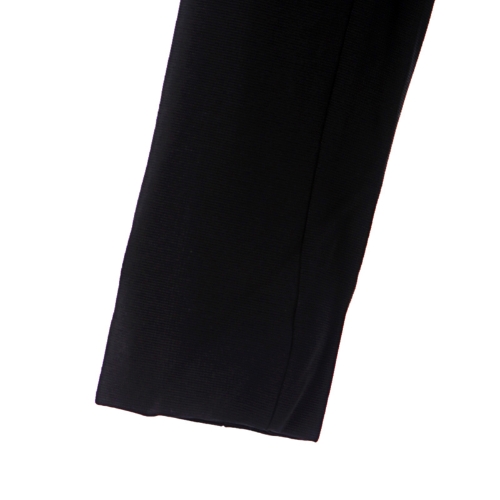 

Women One Button Suit Coat Black